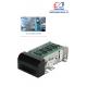 Motorized Insert Magnetic Card Reader For Kiosk , Smart Card Reader With RS232 Interface