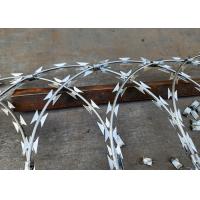 National Boundaries Used Wall Razor Barbed Wire For Prevent Climbing