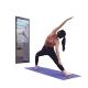 55 Inch Interactive Home Gym Mirrors , Intelligent Fitness Mirror With LCD Screen