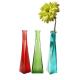 Artificial Flower Infinity Vases Polished Crystal Glass Vases