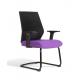 Black  and Purple  new style best home office chair & meeting room