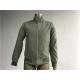 XXL Green Polyester Jacket Mens Medium Trench Coat Navy Mesh Lining And Sliver Nylon Zip