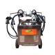 220L/Min Portable Milking Machine Two Bucket Electric For Goat