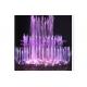 2m SS304 Musical Water Fountain Equipment With Control Cabinet RGB LED Light