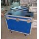 Blue 9mm Plywood Rack Flight Case With Wheels For Light