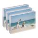 Acrylic Magnetic Photo Frames 10*15*1.6cm Double Sided Tabletop Picture Frames