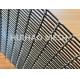 Facade Stainless Steel Architectural Mesh Metal Woven Wire Spray Black For Decorative Fence