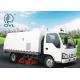 4 vertical cylinder Sweeper Garbage Compactor Truck Euro III standard Energy