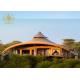 Custom Size Luxury Permanent Tents Resort Villa Membrane Structure Construction