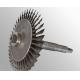 Custom made Raw casting plus machining vacuum investment casting steam turbine wheel