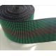 50mm Green Color Trampoline Webbing Strong Elastic Home Textile 50g/M
