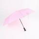 21 Inch Pink Automatic Open And Close Umbrella , Self Closing Umbrella For Women