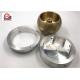 Precision Metal Parts Machined Brass Parts / Mechanical Components Bases