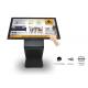 32 lcd K Shape Digital Kiosk Query Information Interactive Infrared Touch Screen