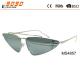 Fashionable triangle shape metal sunglasses  suitable for men and women