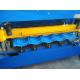 Hydraulic Guillotine Cutting Type Glazed Roof Tile Roll Forming Machine Use PLC Full Automatic Control