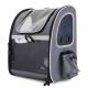 Safe Pet Travel Carrier Backpack Foldable Expandable Soft Sided For Dog Cat