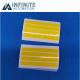 custom SMT Consumables ESD PET Single Splice Tape Yellow Blue Black Color