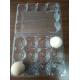 quail egg trays 30 holes egg trays blister packing factory supply PVC  folding boxes