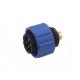 Vehicle Circular Waterproof Connector M15  Plug 4 Pin Round Male Connector