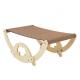 Pet Bed Wooden Frame Cat Hanging Bed Swing Cat Bed Hammock with Mechanical Wash Style