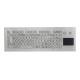 Industrial Waterproof keyboard with Integrated touchpad for Kiosk