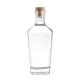 Screw Cap/Cork Sealing Type 750ml Glass Liquor Bottle with Hot Stamping Surface Handling