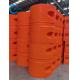8mm Outer Shell High Buoyancy PU Foam Filling Pipe Floaters for Sand/Slurry Dredging