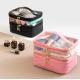 2 layers Clear Vinyl Makeup Bag Organizer With Compartments