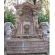 Garden stone wall fountain carving statue water fountain ,stone carving supplier