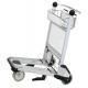 Portable 3 Wheels Smart Cart Airport , Luggage Cart Trolley For Hotel Staff, Airport Luggage Trolley