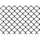 Black PVC Coated Diamond Chain Link Fence