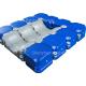 Blue/Grey/Red Portable Modular Floating Platform HDPE Floating Cube Dock 500x500x400mm