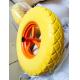 Size 350-400mm Industrial Polyurethane PU Foam Wheel For Trolley Barrow Golf Car