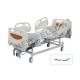 Powder - coated Steel Manual Double Crank standard hospital bed With ABS Guardrail