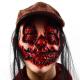 Flexible Prank Prop Halloween Scary Masks Comfortable To Wear