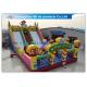 Waterproof Pororo Inflatable Double Slip And Slide Inflatable Fairyland Park For Playing