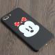 Hard PC Cartoon Minnie Mickey Pattern Back Cover Cell Phone Case For iPhone 7 6 6s Plus