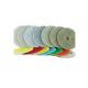 Fast Speed Diamond Polishing Pads 2-3mm Thickness High Gloss Finishes In Short Time