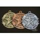 Use Your Own Design Or Logo Metal Award Medals Gold / Silver / Copper Antique Plating