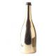 Custom Gold Champagne Glass Bottles With Plastic Cap for Made of Glass Body Material