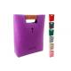 Girls 3mm Felt Book Cover Tote Bag With Leather Handle