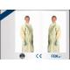 Abrasion Resistant Disposable Non Woven Isolation Gown No Stimulus To Skin