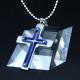 Fashion Top Trendy Stainless Steel Cross Necklace Pendant LPC258