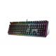 104 Keys Mechanical Gaming Keyboard , Alloy Backlit RGB Mechanical Keyboard