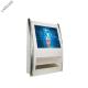 Compact Interactive Information Kiosk Wall Mount Windows Android OS With Keyboard