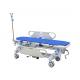 Luxurious PP Patient Transfer Trolley , Mechanical Stretcher Cart