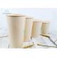 Takeaway Compostable Paper Cups Sustainable Natural Bagasse Material Custom Sizes