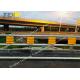 Road Corners Highway Roller Barrier , Anti Corrosion Rolling Guard Barrier