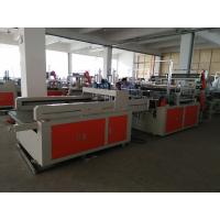 Heat Sealing Plastic Shopping Bag Making Machine Double Lines